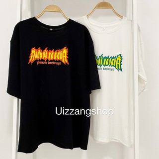 Áo Thun Tay Lỡ Phoenix Rực Lửa Unisex