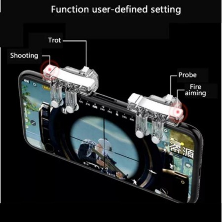 [HỖ TRỢ 6 NGÓN] Bộ 2 Nút Bấm Chơi Game PUBG S10 Thế Hệ Mới Nhất (1 Cặp = 2 Bên Trái Phải) | BigBuy360 - bigbuy360.vn