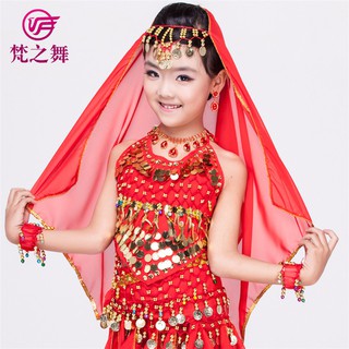 Trang Phục Múa Bụng Phong Cách Ấn Độ Cho Bé