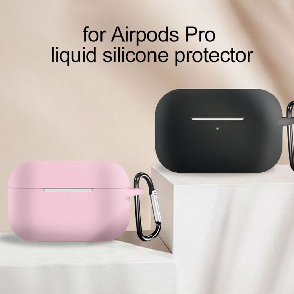 Bộ 5 Vỏ Bảo Vệ Hộp Sạc Tai Nghe Bluetooth Airpods Pro Tws Bằng Silicon