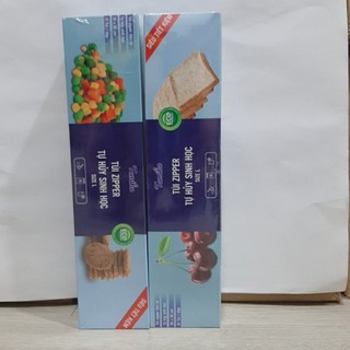 Túi Zipper Tự Hủy Sinh Học Size L 26*30