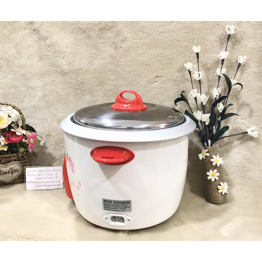 Nồi cơm điện nắp rời 5L Rice Cooker