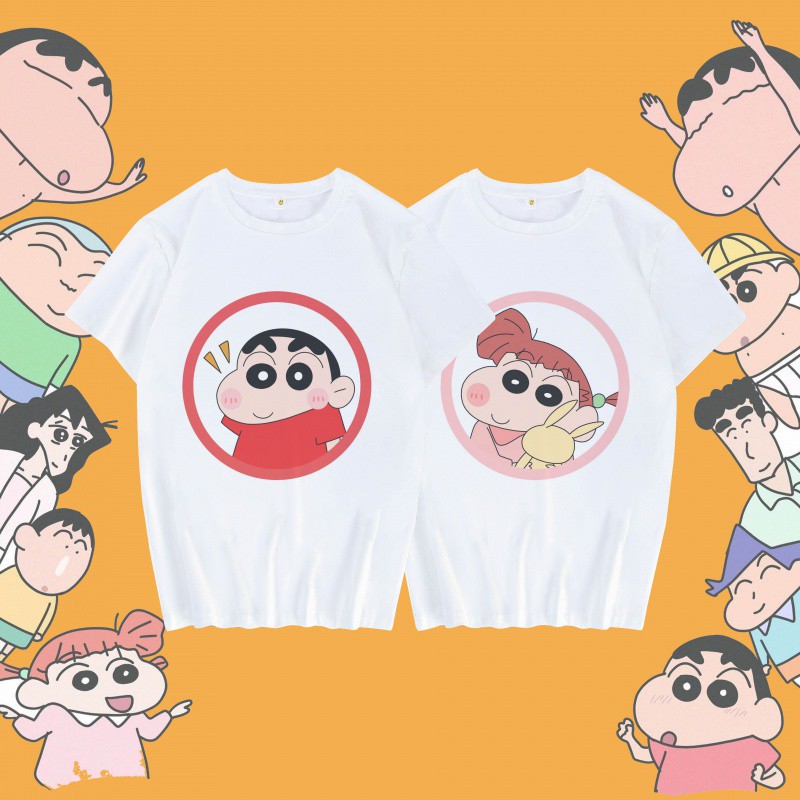 Áo Thun Tay Lửng Hoạt Hình Cậu Bé Bút Chì Shinosuke [SIÊU RẺ]