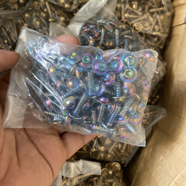 Ốc dàn áo Yamaha M5 * 15 mm ốc xoắn Center 2019 New