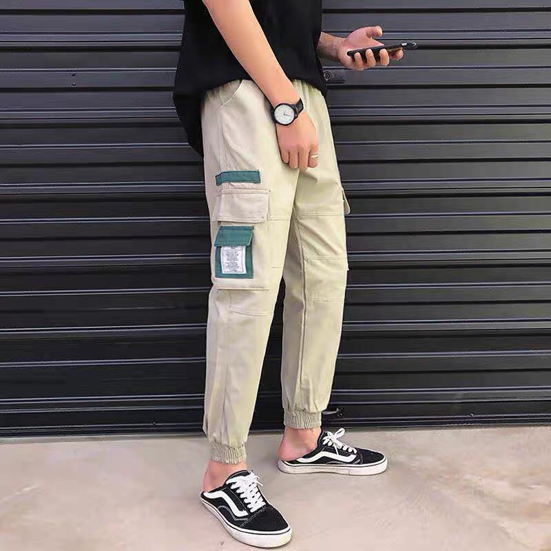 Quần jogger kaki túi hộp Túi hộp Xanh, nam nữ ulzzang WIND | BigBuy360 - bigbuy360.vn