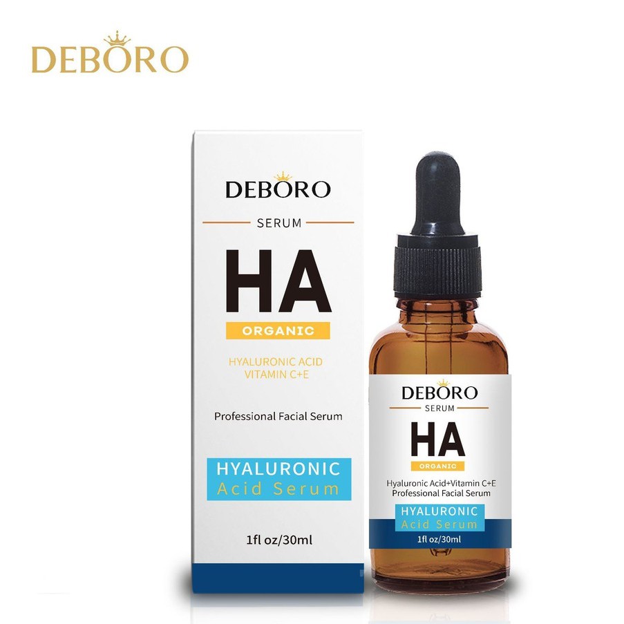 Serum hyaluronic acid cấp ẩm phục hồi DEBORO 30ml