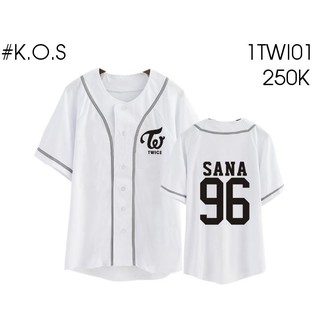 [CÓ SẴN MOMO SIZE L] Áo bóng chày TWICE