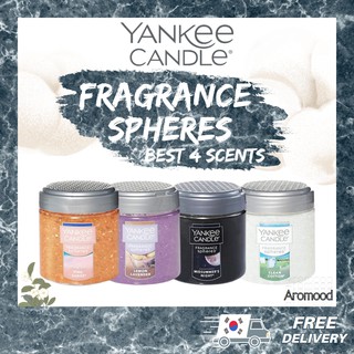 [Yankee Candle] Spheres / Hương thơm của vũ trụ làm mát không khí cho xe ô tô (MIDSUMMER NIGHT / PINK SANDS / LEMON LAVENDER / CLEAN COTTON)