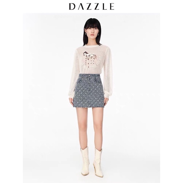 Chân váy bò Dazzle