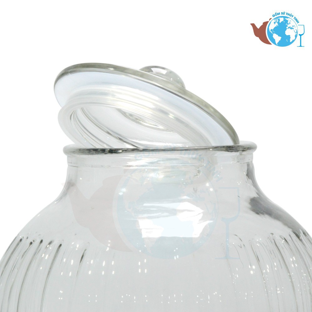 Bình 15 Lít Ngâm Rượu Thủy Tinh 217 Có Van Và Không Van