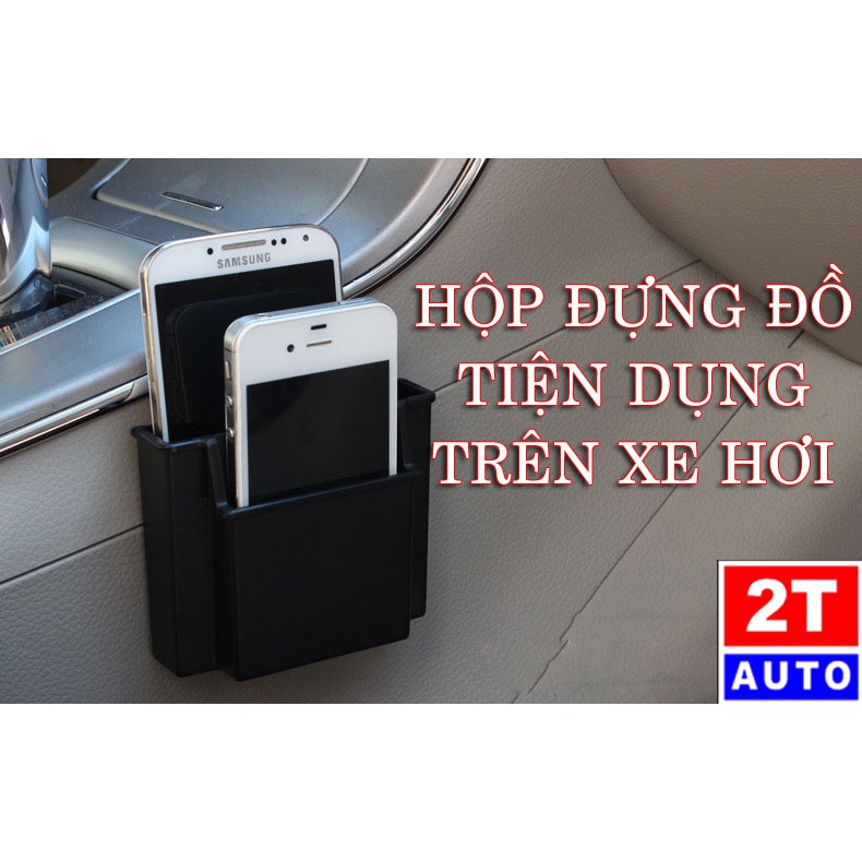 Hộp Khay Giá Đựng Đồ Đạc Điện Thoại Dán Trên Xe Hơi Ô Tô Tiện Dụng:   SKU:217-1