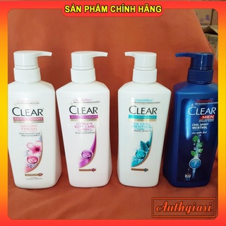 Dầu gội Clear Thái Lan 450-480ml