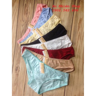 Quần lót nữ coton trơn mara