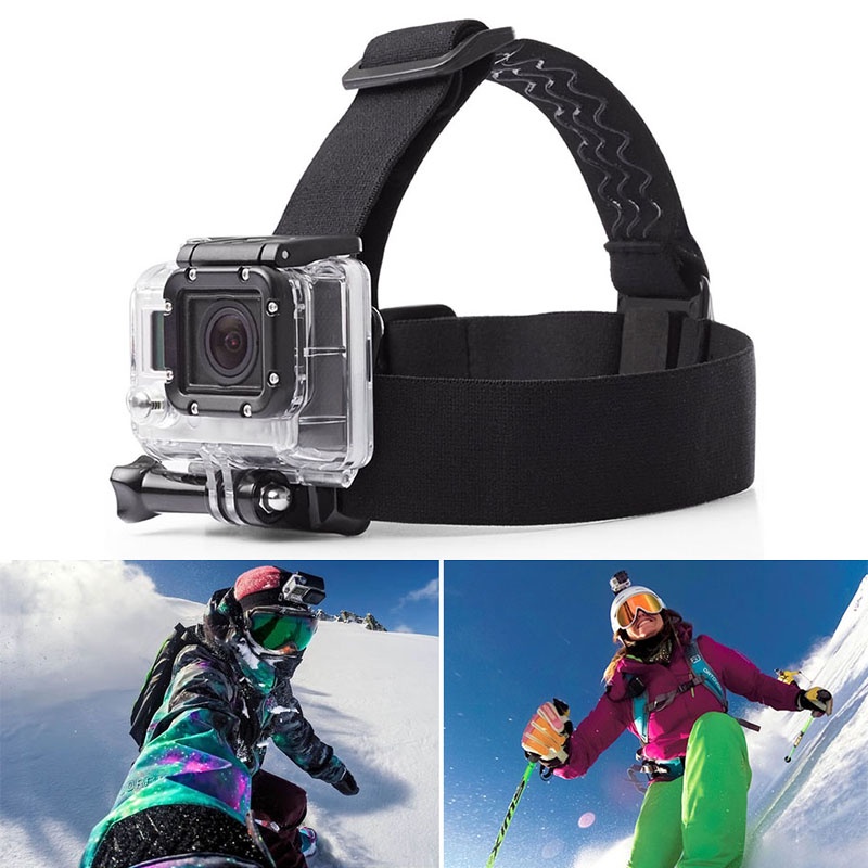 Dây Đeo Đầu Có Thể Điều Chỉnh Cho Camera Hành Trình Gopro Hero 10 9 8 7 6/5/4/3/2/1 SJCAM