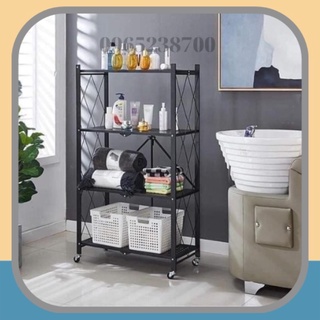 Kệ sắt cao cấp gấp gọn có bánh xe