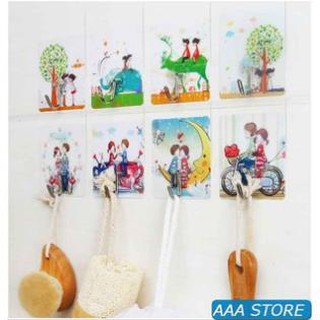 [ Siêu rẻ ] Móc dán dính tường  siêu dính chịu lực(giao mẫu ngẫu nhiên)