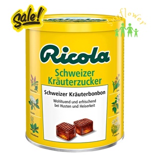 Kẹo ngậm ho thảo dược khàn giọng Ricola của Đức hộp 250g