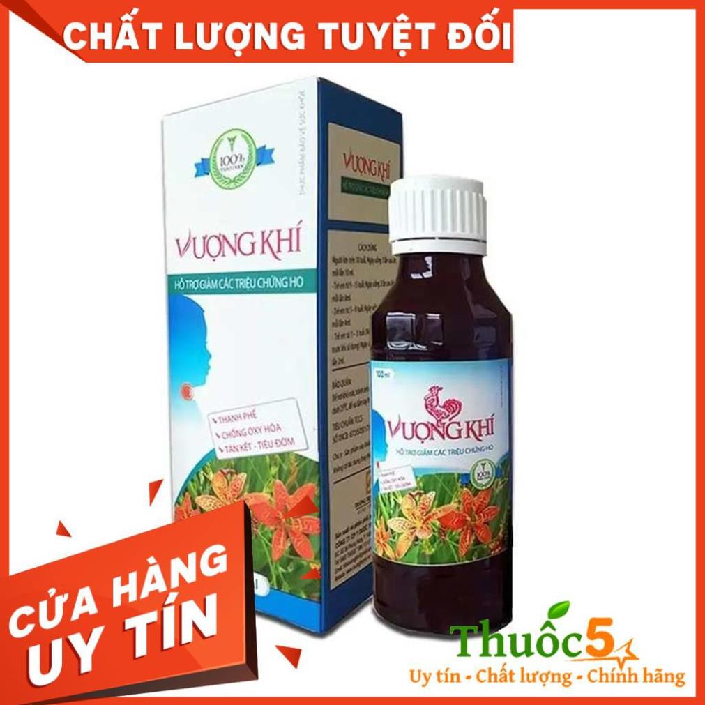 Cao lỏng Vượng Khí Gold giúp giảm ho, bổ phế, vượng khí gold chai 100ml