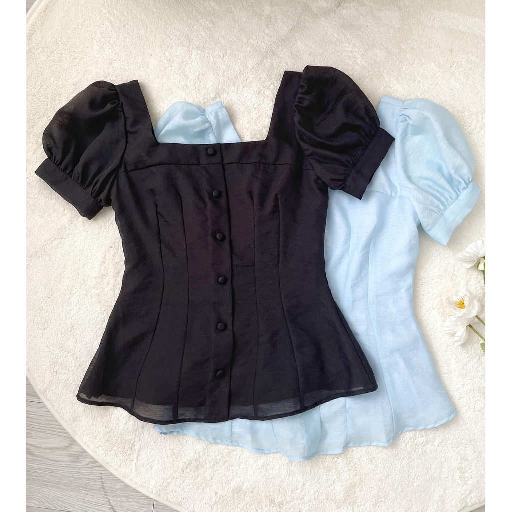 TIELA Aó kiểu tay phồng-Minzy Top