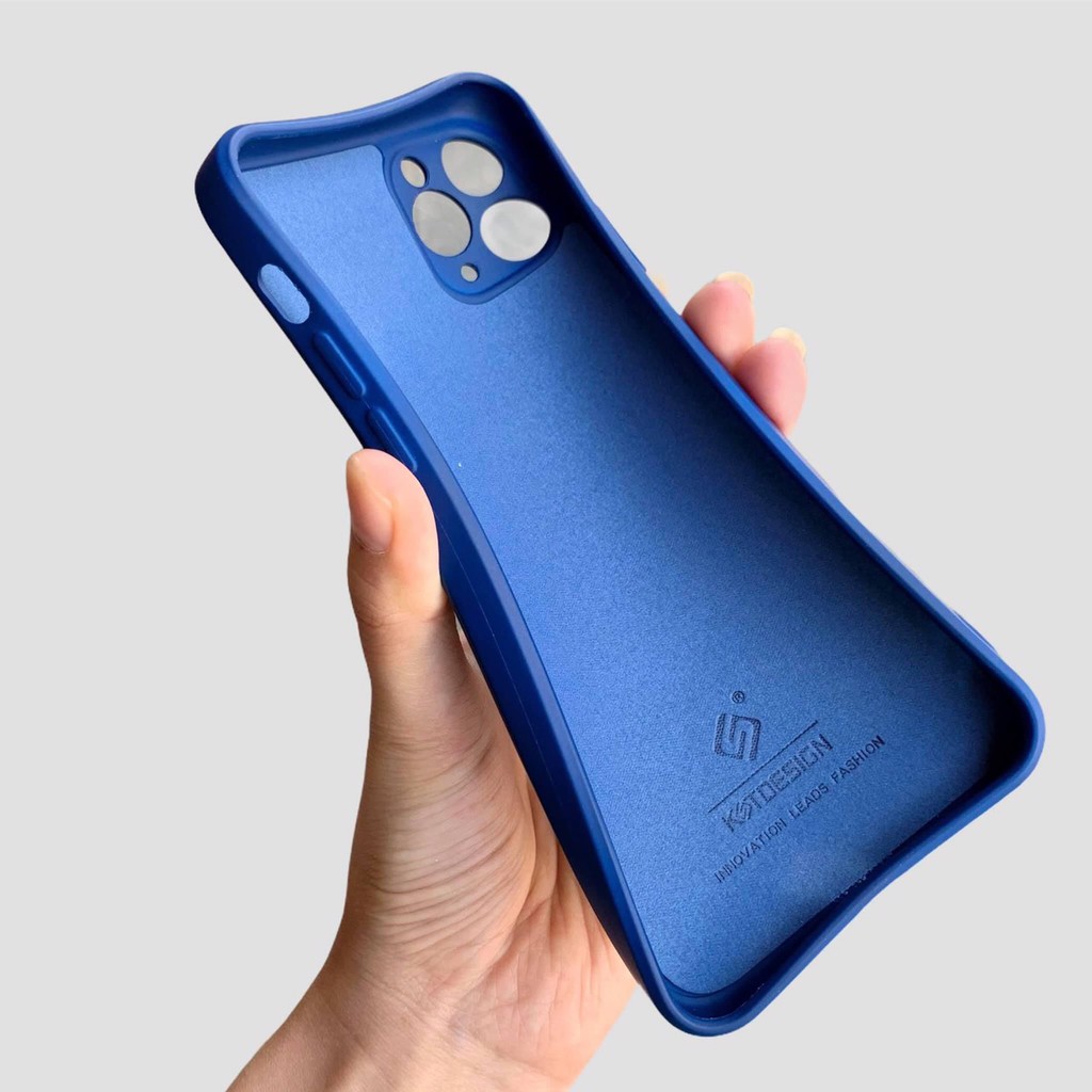 Ốp lưng chống bẩn KST DESIGN Viềng Vuông  cho , iPhone 7p/8p/x/xsmax/11/12/12pr/12prmax  chống bám vân tay