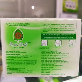 Bột sủi thanh nhiệt Sensa Cools