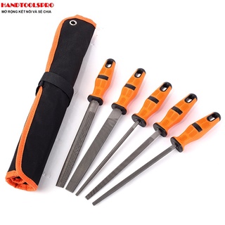 Bộ giũa sắt 5 chi tiết 8" và 10" asaki ak-3766 ak-3767