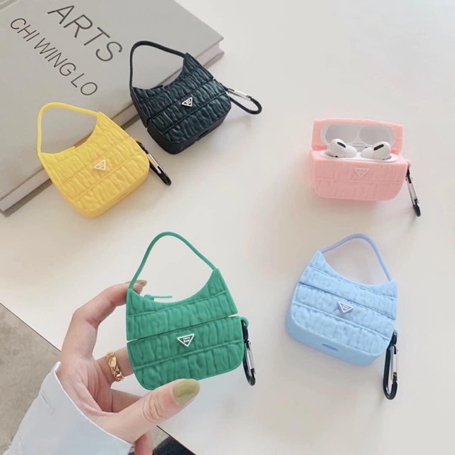 Bộ sưu tập bao da airpods 1/2 túi sách đủ màu cực đẹp