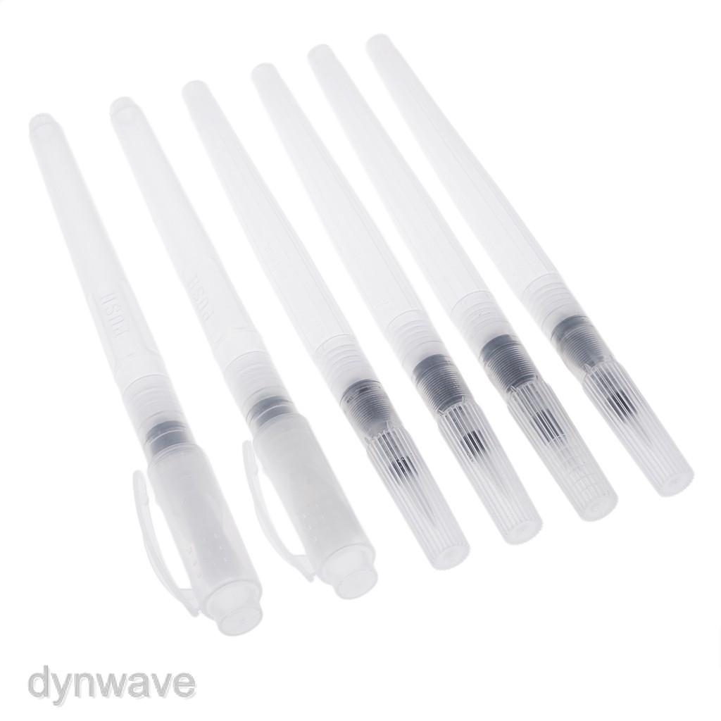 Set 6 bút cọ vẽ màu nước rắn tiện lợi