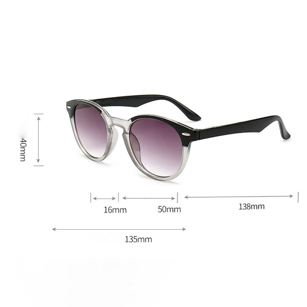 Kính Đọc Sách Chống Bức Xạ Gọng Lớn Màu Sắc Gradient Dành Cho Nữ