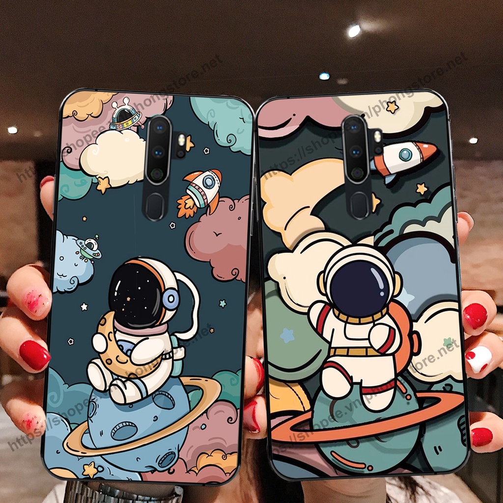 Ốp lưng Oppo A5 2020 / A9 2020 vũ trụ phi hành gia cực hot siêu cute-rẻ-bền