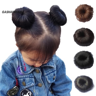 Búi tóc giả uốn cong dễ thương cho bé gái