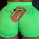 Quần Short Thể Thao Lưng Cao Thời Trang Cho Nữ