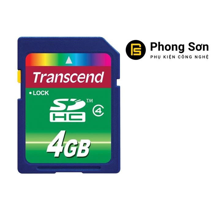 SDHC 4GB class4 Transcend (chính hãng ) | BigBuy360 - bigbuy360.vn