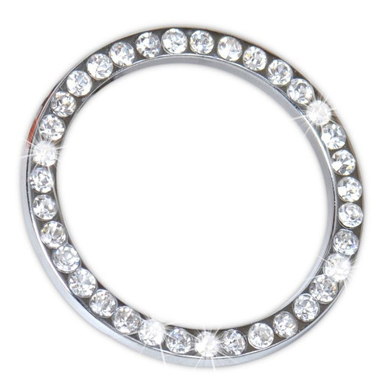 Vòng trang trí đính đá lấp lánh dành cho xe hơi