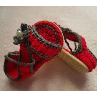 SANDAL DÂY HOA CHO BÉ - GIÀY LEN HANDMADE - CÓ ĐẾ NHỰA CHỐNG TRƯỢT