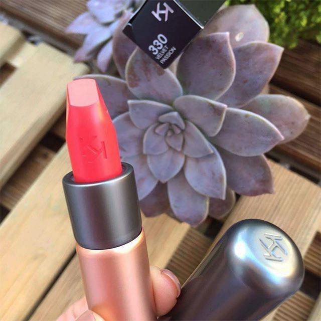 [Chính hãng] Son Kiko Matte Velvet Passion Màu 330 Coral màu cam hồng đẹp nhất 2021