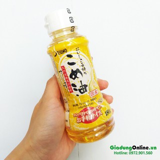 Dầu gạo ăn dặm cao cấp Tsuno  Nhật Bản 180gr cho bé