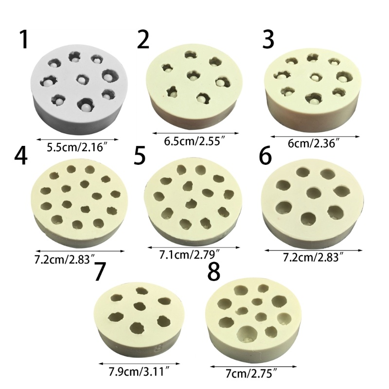 Khuôn Làm Bánh Bằng Silicone Hình Raspberry