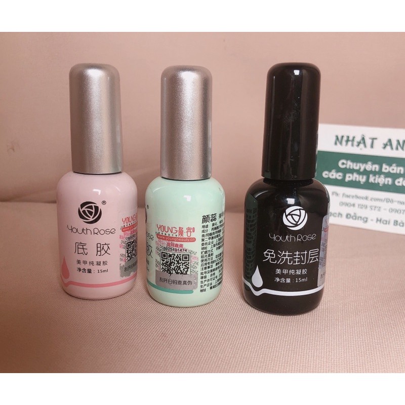 Base, Top,Cứng móng Hoa hồng