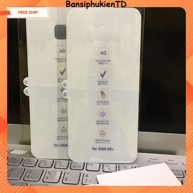 COMBO MIẾNG DÁN PPF TRƯỚC SAU SAMSUNG S8 , S9 ,S8 PLUS  , s9plus CHÍNH HÃNG - Chống Trầy Xước