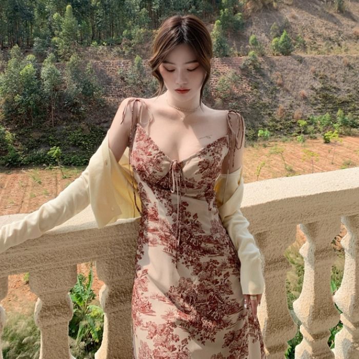 Đầm ôm Kiểu Retro Thời Trang Xuân Hè 2021 | BigBuy360 - bigbuy360.vn