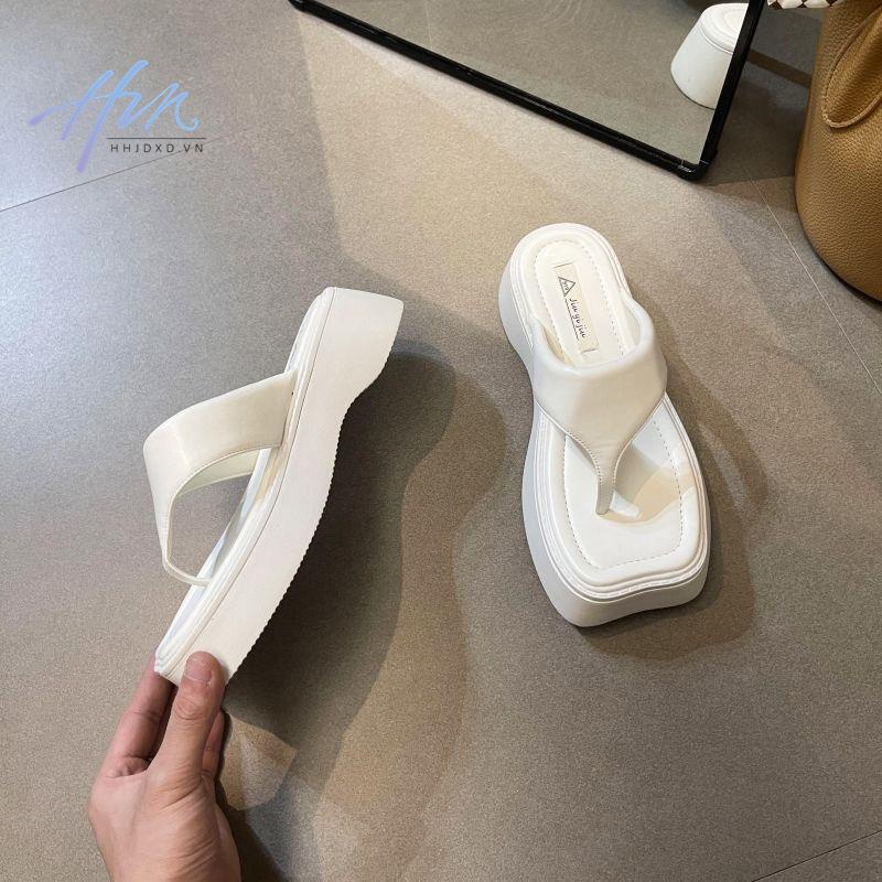 Dép Kẹp Đế Dày 2022 Thời Trang Mùa Hè Phong Cách Hàn Quốc Mới Cho Nữ