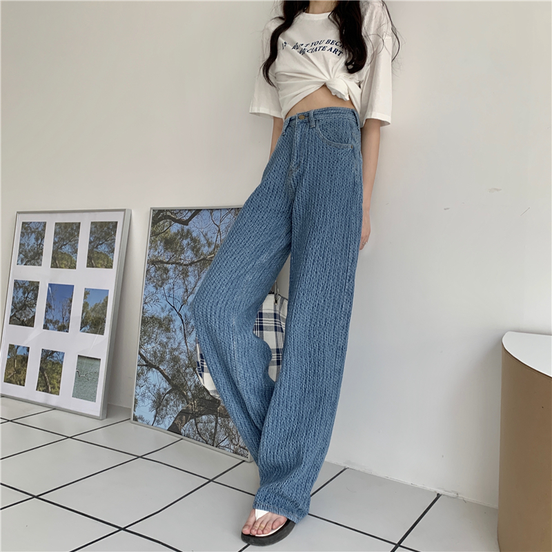  Quần Jeans Dài Ống Rộng Thời Trang Dành Cho Nữ | BigBuy360 - bigbuy360.vn