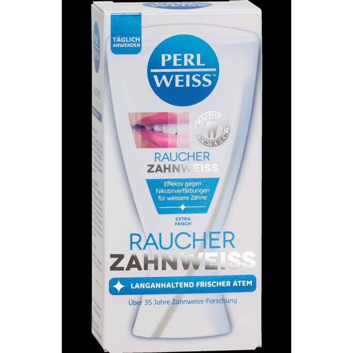 Kem đánh răng Perl Weiss Raucher Zahnweis