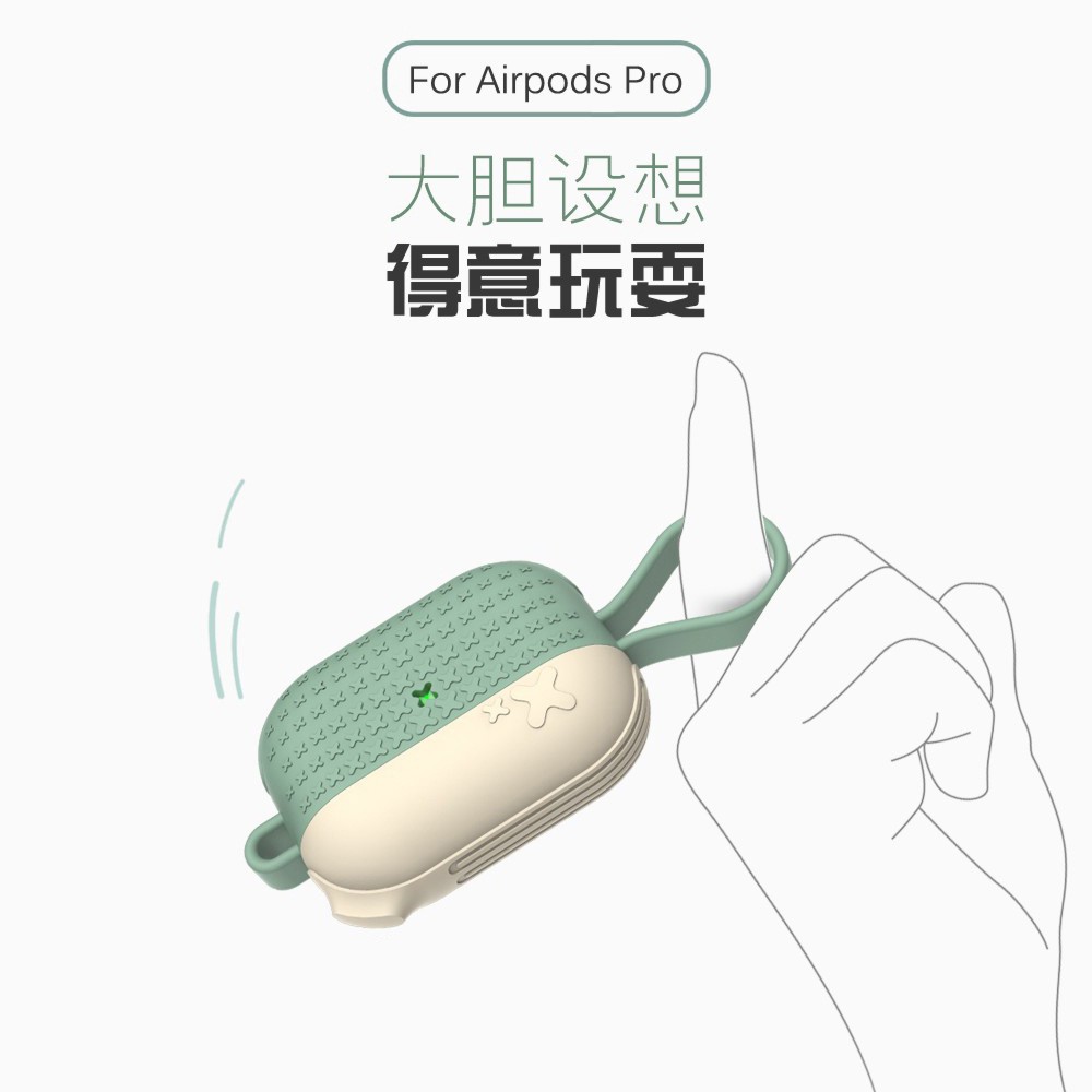 Vỏ Bảo Vệ Hộp Đựng Tai Nghe Airpod Pro Bằng Tpu Mềm Chống Sốc