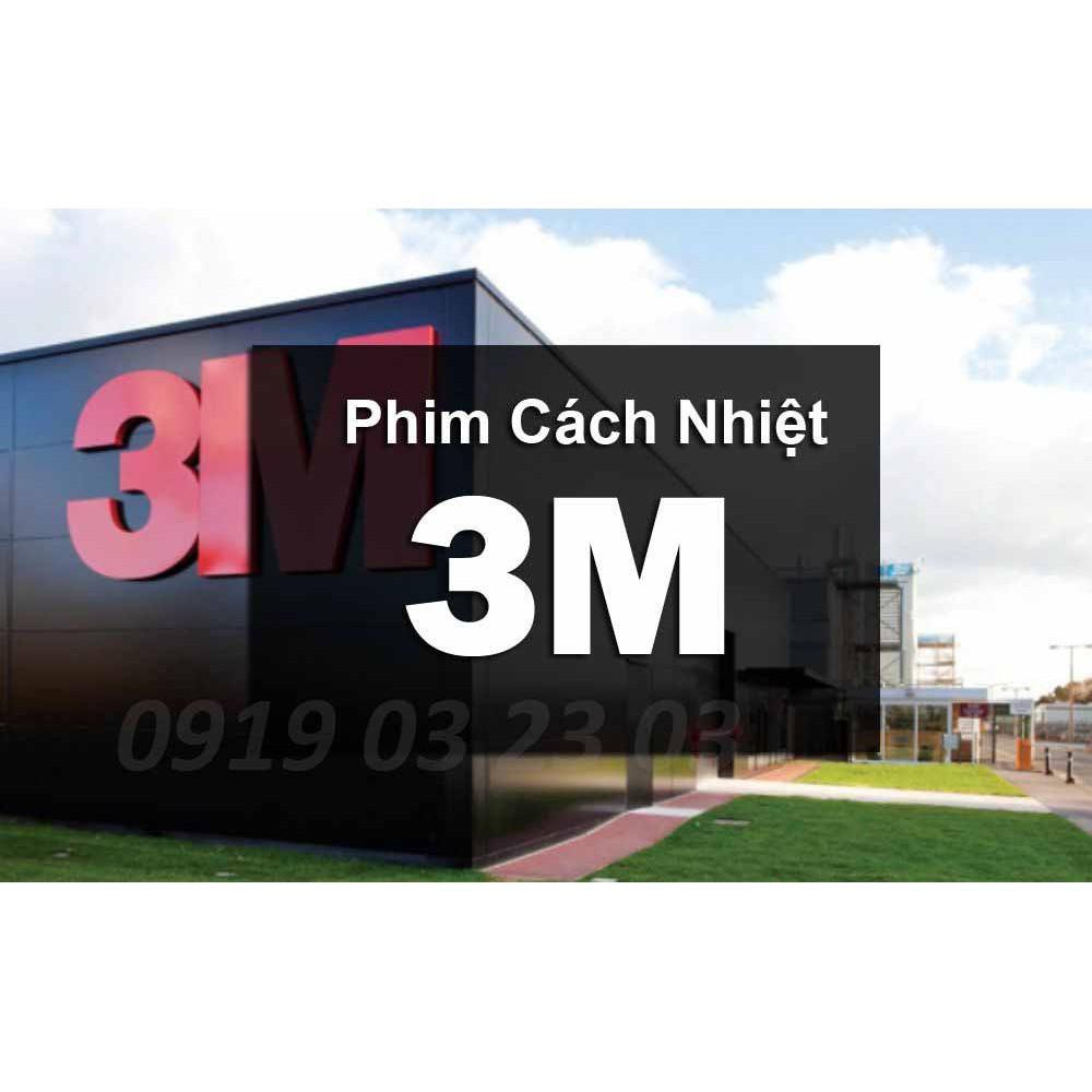 Phim cách nhiệt 3M dán kính ô tô