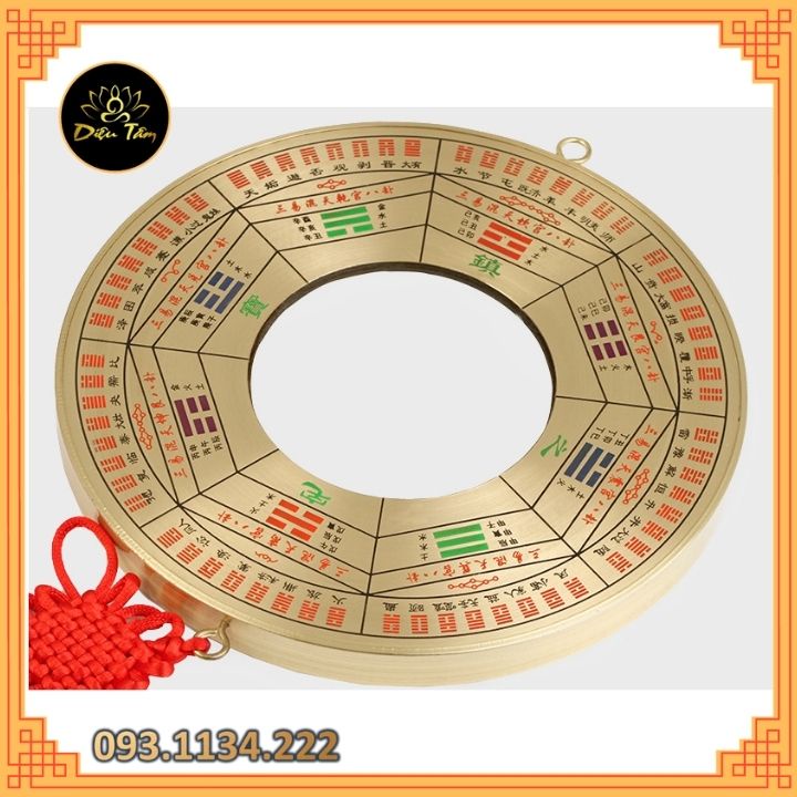 Gương bát quái đồng - gương hậu thiên bát quái