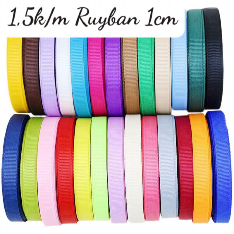 R16🌈RUYBAN TRANG TRÍ (Bản 1cm)