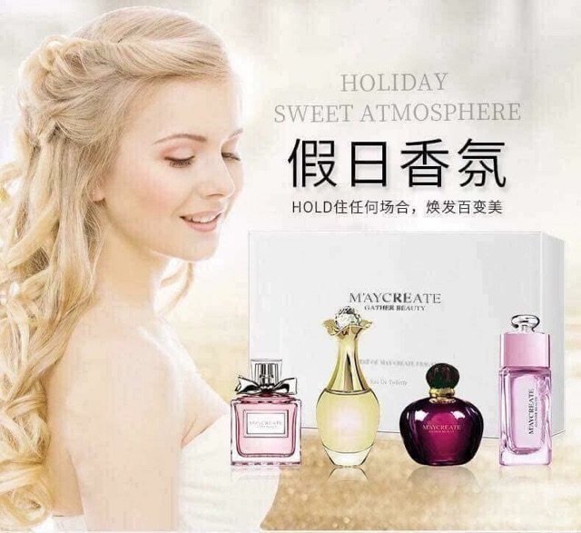 Bộ 4 chai nước hoa MAYCREATE | BigBuy360 - bigbuy360.vn