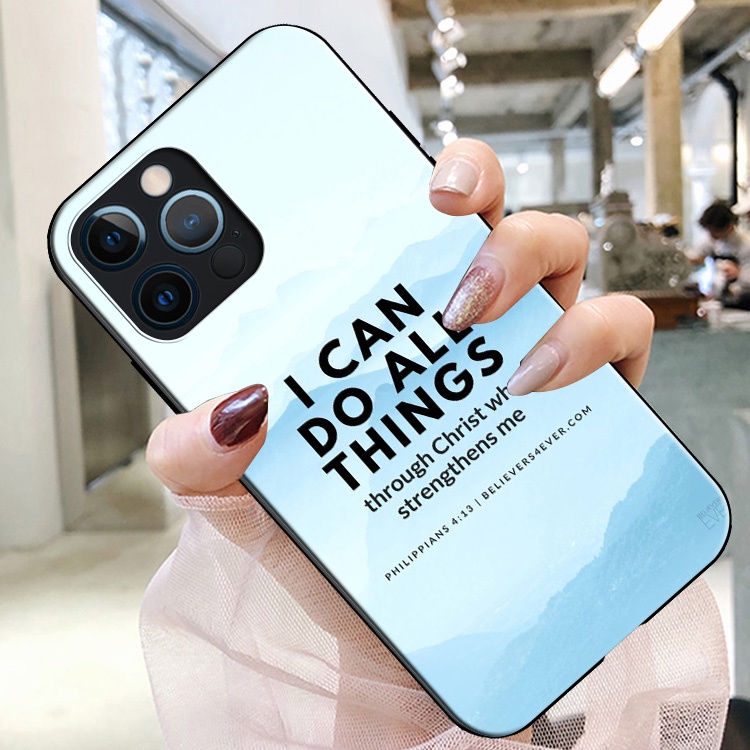 Ốp điện thoại mềm hình câu nói kinh thánh UL19 cho Realme C31 8i 9i 9 Pro Plus